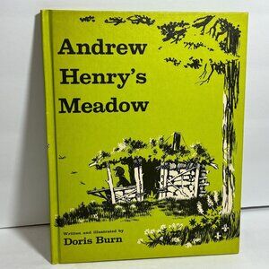 Andrew Henrys Meadow By Doris Burn Hardcover Weekly Reader